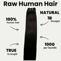 XtraLength raw straight natural black 3-bundle deal